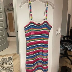 GAP Multicolor Knit Dress